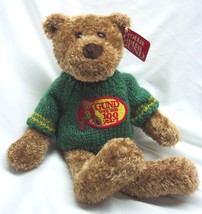 GUND 100 Year CELEBRATION TEDDY BEAR IN SWEATER 13&quot; Plush Stuffed Animal... - $24.74