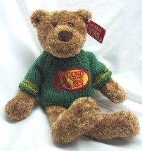 GUND 100 Year CELEBRATION TEDDY BEAR IN SWEATER 13&quot; Plush Stuffed Animal... - £18.49 GBP