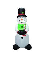 Ace Trding-Four Seasons Air Blown Inflatable Snowman 8&#39; - $1,015.23 MXN