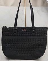 Vera Bradley Black Large Baroque Lined Diaper Bag - $35.46 CAD