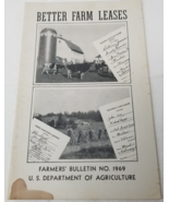 Better Farm Leases 1946 Farmers&#39; Bulletin Booklet 1969 USDA Guide Checkl... - $23.70