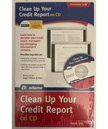 Adams Clean Up Your Credit File on CD (ALC635)RARE-SHIPS N 24 HOURS - $87.88