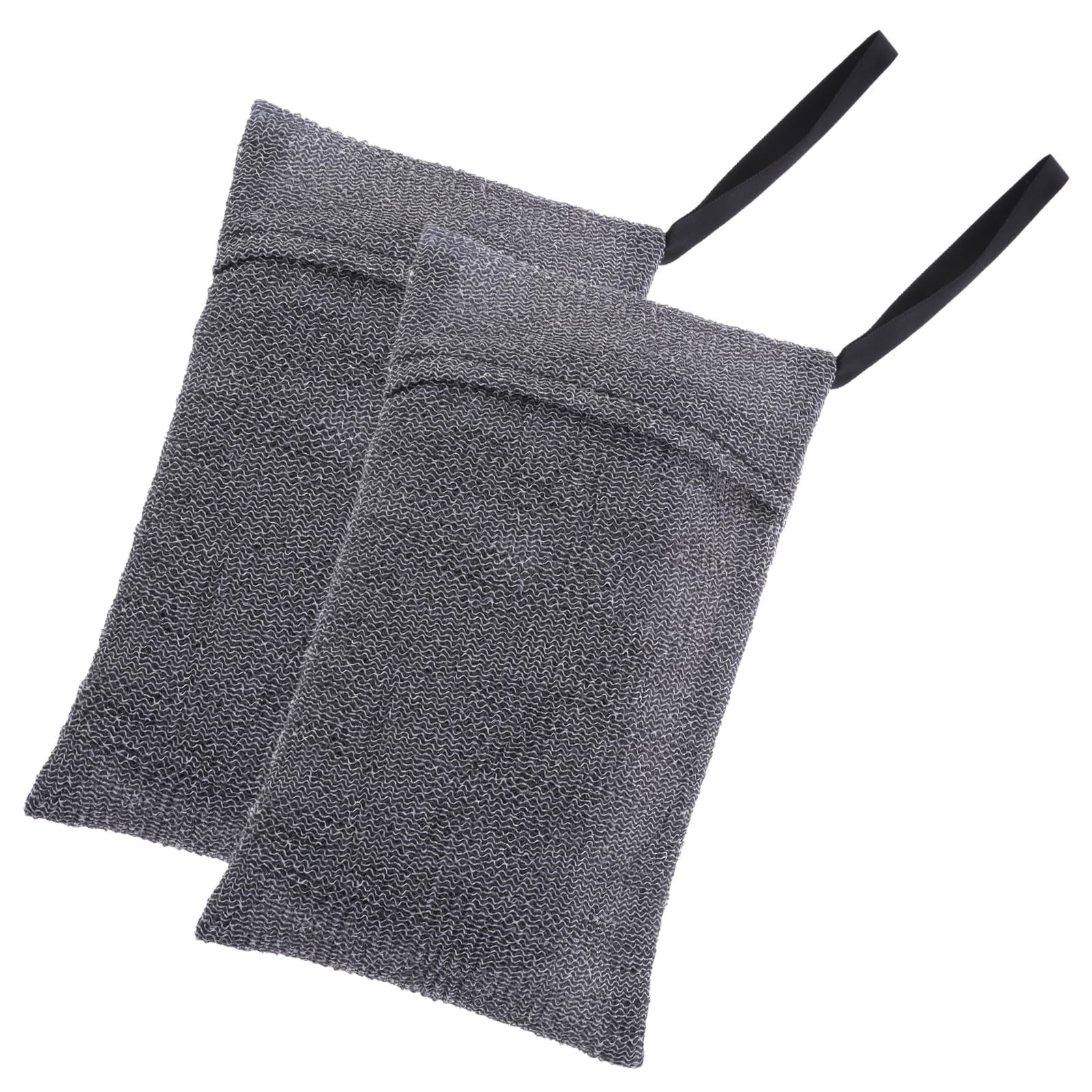 Dimeho Exfoliating Soap Bag, 2 Pcs Mesh Bar Soap Saver Pouch Foaming Soap Pocke