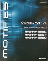 Yamaha Motif ES6 ES7 ES8 Workstation Keyboard Large Original Owner&#39;s Manual Book - £40.18 GBP