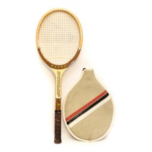 Dunlop ELITE D Professional Wood Tennis Racquet L 4 3/8  With Cover Vintage - £38.74 GBP