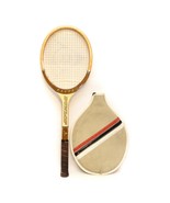 Dunlop ELITE D Professional Wood Tennis Racquet L 4 3/8  With Cover Vintage - £39.53 GBP