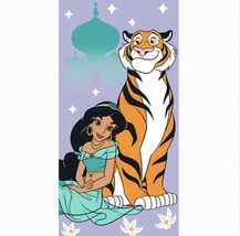 PRINCESS JASMINE ALADDIN DISNEY ORIGINAL BEACH TOWEL SUPER SOFT (27”x54”) - £18.23 GBP