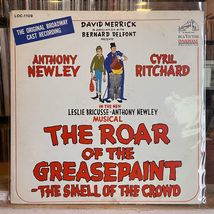 The ROAR OF THE GREASEPAINT~The SMELL OF THE CROWD~1965 Vinyl Record LP - $5.00
