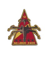 RED LEADER X-WING IRON ON PATCH 3.75" Fighter Star Wars Fan Jedi Embroidered NEW - $4.95