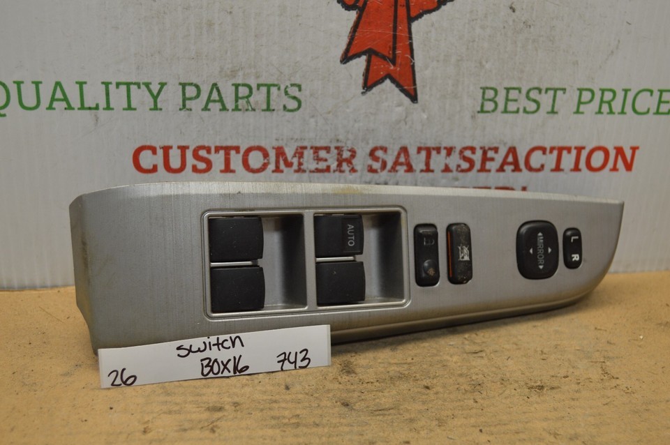 12-14 Toyota Camry Master Switch OEM Door Window 7423206370 Lock 743-26 ... - $34.29