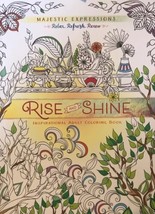 Deluxe Majestic Expressions: Rise and Shine : Coloring Happiness Book - £7.66 GBP