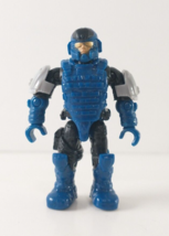 HALO Mega Construx UNSC MARINE Blue Toy Figure DXF10 Brute Skirmish 2017... - $9.95