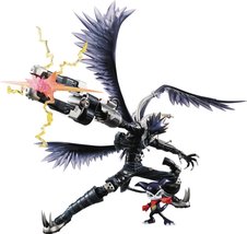 Megahouse Digimon Tamers Beelzebumon &amp; Impmon GEM PVC Figure - £183.04 GBP