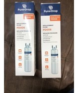 2 Pack NEW NIB PurerDrop PD006 REPLACEMENT WATER FILTER Purer Drop - $9.89