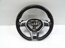 12 Mercedes W212 E550 steering wheel, leather, sport w/paddle shift, 172... - £147.09 GBP