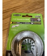 NEW Warrior 2 1/2 Inch Diamond Grit Blade for Multipurpose Tools 2.5&quot; KG JD - $17.82