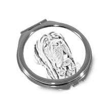 Neapolitan Mastiff  - Pocket mirror with the image of a dog. - £7.85 GBP