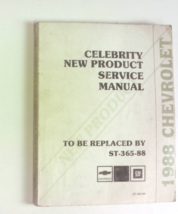 1988 Chevy Celebrity Factory Service Repair Manual - $9.19