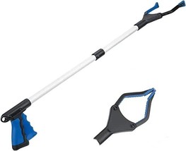 Industrial Heavy Duty Pick Up Tool Reacher Grabber Trash Rotating Head 32&quot; 1Pack - £13.57 GBP