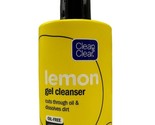 Clean &amp; Clear Lemon Gel Face Cleanser Oil Free 7.5 fl oz - 1 Bottle New - £27.24 GBP