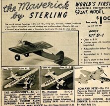 1949 Aviation Maverick Sterling Model Airplane Advertisement Philadelphia - €17,28 EUR