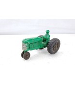 Vintage Hubley Kiddie Toy Green Farm Tractor - $19.80