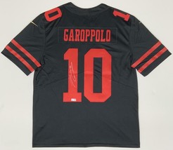 Jimmy Garoppolo Autographed 49ers Nike Black Limited Jersey Tristar - £625.17 GBP