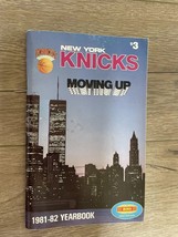 New York Nicks Moving Up 1981-82  Yearbook Booklet - £7.86 GBP