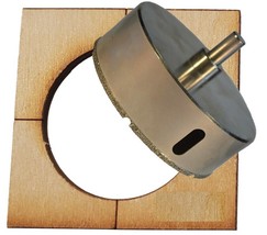 2&quot; in Diamond Hole Saw Porcelain Tile Ceramic Granite Glass Floor Concre... - $40.59