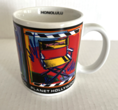 Planet Hollywood Honolulu Director&#39;s Chair Camera Coffee Tea Mug - £31.33 GBP