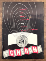 This Is Cinerama Movie Program 1954 Cinematography Vintage Film Technology - £14.78 GBP