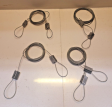 4 Qty. of Rize 100 Fasteners 10' Looped Cable Hanging 10' Long  (4 Qty) - $39.99