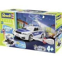 Revell Junior Police Car Model Kit, Silver Level 1 45-1002 - £19.17 GBP