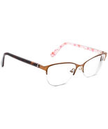 Kate Spade Eyeglasses Adalina 4IN Brown/Dark Havana Half Rim Frame 53[]1... - $79.99