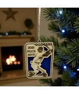 Shohei Ohtani Ornament 2025 NLCS MVP | Wooden | Laser Engraved Layered Design - $275.89 MXN