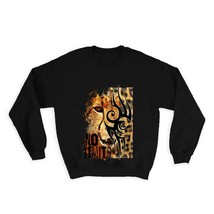Jaguar Animal Print Nature : Gift Sweatshirt Wild Animals Wildlife Fauna Sea Spe - £23.14 GBP