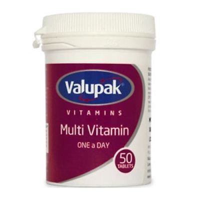 Valupak Multi Vitamin Tablets x 50 - $3.70