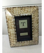 Two&#39;s Company photo frame 4x6&quot; cheetah leopard giraffe spots animal prin... - $741.26 MXN