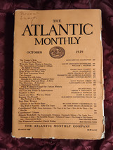 ATLANTIC October 1929 William H Chamberlin Leland Hall Lucy Wilcox Adams - £8.63 GBP