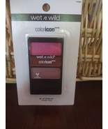 Wet N Wild Coloricon Trio Eyeshadows Pink Brown Taupe - £10.04 GBP