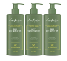 SheaMoisture Men&#39;s Deep Conditioner for Curly Hair, Avocado Butter 15 oz 3 Pack - £28.08 GBP