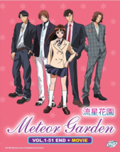 DVD Anime Meteor Garden (Boys Over Flowers) TV Series (1-51 + Movie) ENGLISH Dub - £19.39 GBP