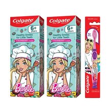 Colgate Anticavity Kids Barbie Toothpaste (6+ Years), Strawberry Flavour... - $32.34