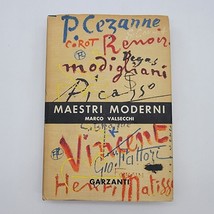Maestri Moderni by Marco Valsecchi - Modern Masters 1956 Italy - £14.13 GBP