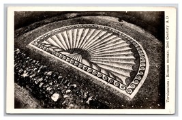 RPPC Roman Mosaic 2nd Century A.D Verulamium St Albans England UNP Postcard V22 - £5.71 GBP