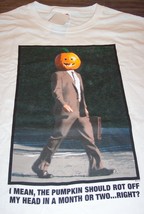 The Office Dwight Pumpkinhead T-Shirt Medium Tv Show Halloween New w/ Tag - £15.56 GBP