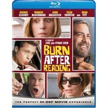 Burn After Reading: (Blu-ray, 2008) Brad Pitt, George Clooney, Tilda Swinton / S - £3.35 GBP