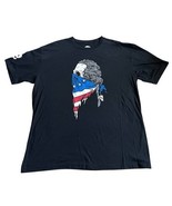 Zero Foxtrot Men’s Patriotic T Shirt Sz XL Black George Washington Skull... - €21,18 EUR