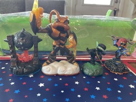 Lot of 4 Activision Skylanders  Figures for PS3 PS4 Xbox Nintendo Wii - $14.98