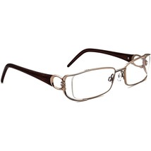 Roberto Cavalli Eyeglasses Malva 546 Rose Gold/Brown Rectangular Frame 53-17 135 - £90.05 GBP